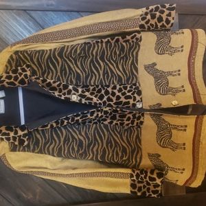 Liz &me jacket button up